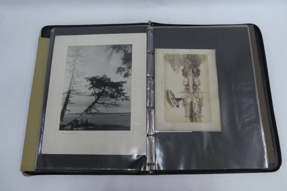 Folio of prints, photographic prints, maps and watercolours, (a lot) - Image 3 of 3