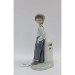 Lladro 'The Wanderer' porcelain figure, 22cm high