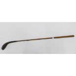 Doleman hickory shafted golf club