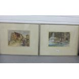 Seven William Russell Flint coloured prints, framed, largest 35 x 25cm (7)