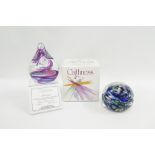Caithness Glass, Arabesque paperweight, designed by Margot Thomson, Edition Number 435/750, complete