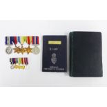 WWII Distinguished Service Medal (DSM) group, awarded to Sailor Stanley Sutherland comprising DSM,