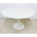 A.B Broderna, Johanson Design, Sweden retro tulip style table, 71 x 110cm