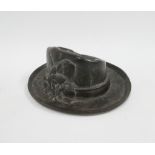 Cast metal 'Alpine hat' 17cm long
