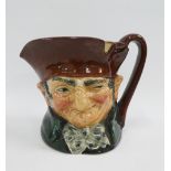 Royal Doulton Old Charley character jug, 16cm high