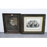 A collection of early 20th century photographic framed prints (2)