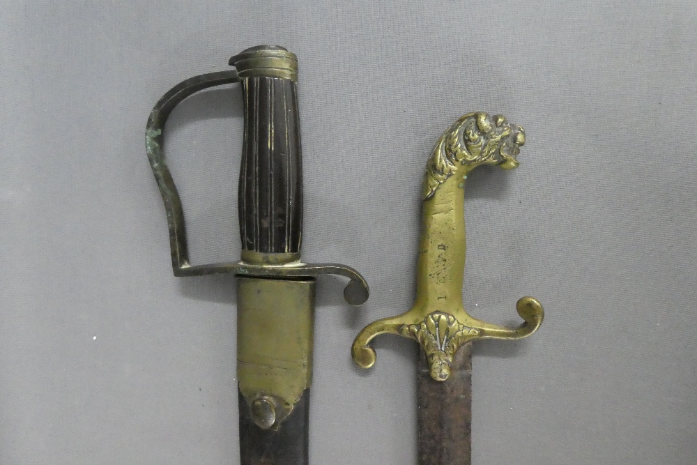 Sword and a French bayonet (2) - Image 2 of 3