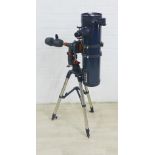 Celestron Astromaster 130 telescope on stand, 120cm