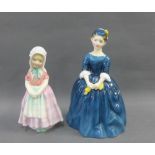 Royal Doulton figures to include Cherie HN2341 & Tootles HN1680, tallest 15cm (2)