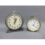 A vintage Westclox Big Ben clock and another, (2)