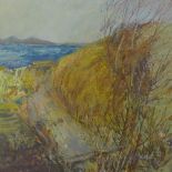 Lynne Roberts Autumn Landscape, Oil and acrylic on canvas, signed and dated 2007, on a stretcher but