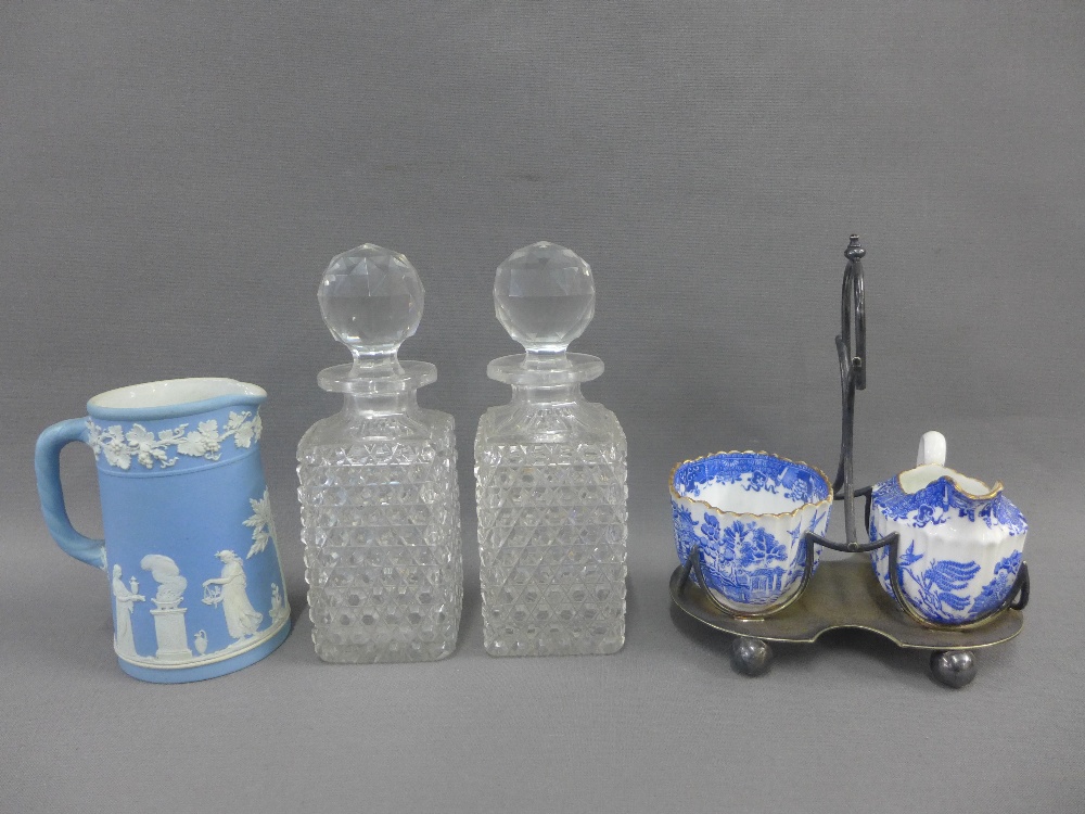 Mixed lot to include two decanters, miscellaneous jugs, etc (a lot) - Image 2 of 4