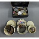 Quantity of pre decimal coins, bank notes, etc to include cigarette cards, etc (a lot)