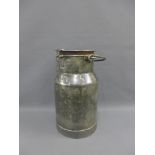 Vintage metal milk urn, 45cm high