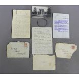 A collection of early 20th century letters to include one Glamis Castle notepaper, a Glamis Castle