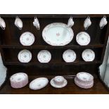 Minton Rose patterned table wares, (50 approx)