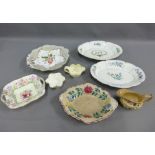Mixed lot to include Wedgwood Prairie flowers dish and others, etc (a lot)