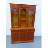 Cherrywood bookcase cabinet, 190 x 120cm