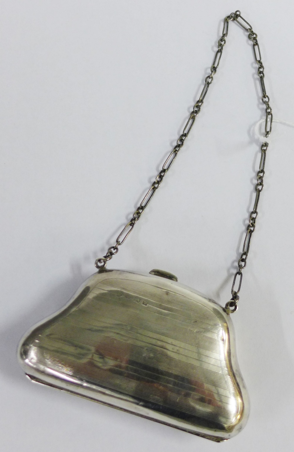 George V Silver purse. Birmingham 1920, 9cm