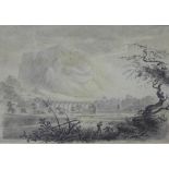 James Skene of Rubislaw, Near Baggria, Watercolour wash and ink, signed and dated 2nd April 1803, in
