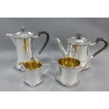 Elkington & Co four piece Epns tea and coffee set (4)