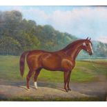 Albert Clarkson, Masterman Ready - Winner of Kings Premium of £150, Oil on canvas, signed, in a