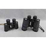 Two pair of binoculars to include Carl Zeiss Optimax, etc (2)