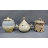 Group of three Pickard designed studio pottery vessels, tallest 20cm (3)