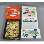 Boxed Corgi vehicles to include Sixty Years of Transport, Ford General Utility Car and The Dinky