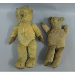 Two vintage Teddy bears (a/f)