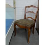 Set of six ladderback chairs, 93 x 51cm (6)