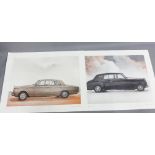 Set of six Claudio Bravo Rolls Royce coloured reproduction prints (6)