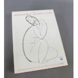 The Unknown Modigliani - Drawing from the Collection of Paul Alexandre, hardback coffee table