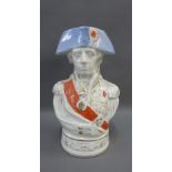 Admiral Lord Nelson staffordshire jug, 26cm high