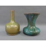 Pilkingtons Royal Lancastrian vase to include one with a crystalline glaze and another with a