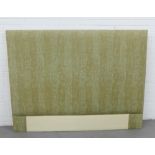 Contemporary upholstered double headboard 138 x 184cm