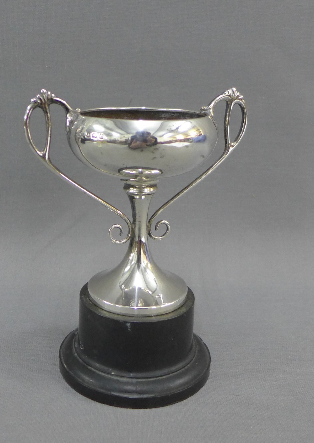 George V silver twin handled trophy cup, Birmingham 1931 - Image 2 of 3