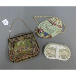 Three lady's vintage evening bags (3)