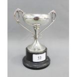 George V silver twin handled trophy cup, Birmingham 1931