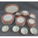 Villeroy and Boch Siena pattern dinner service (approx 67)