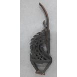 Bamana antelope wooden headdress, 107cm long