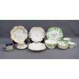 A quantity of miscellaneous English porcelain tablewares, etc (a lot)