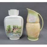 Beswick Ware jug and a Malmo vase, (2)
