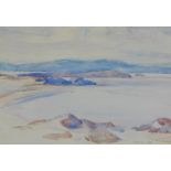 William Mervyn Glass (Scottish, 1885 - 1965) Evening Calm, Watercolour, signed, framed under