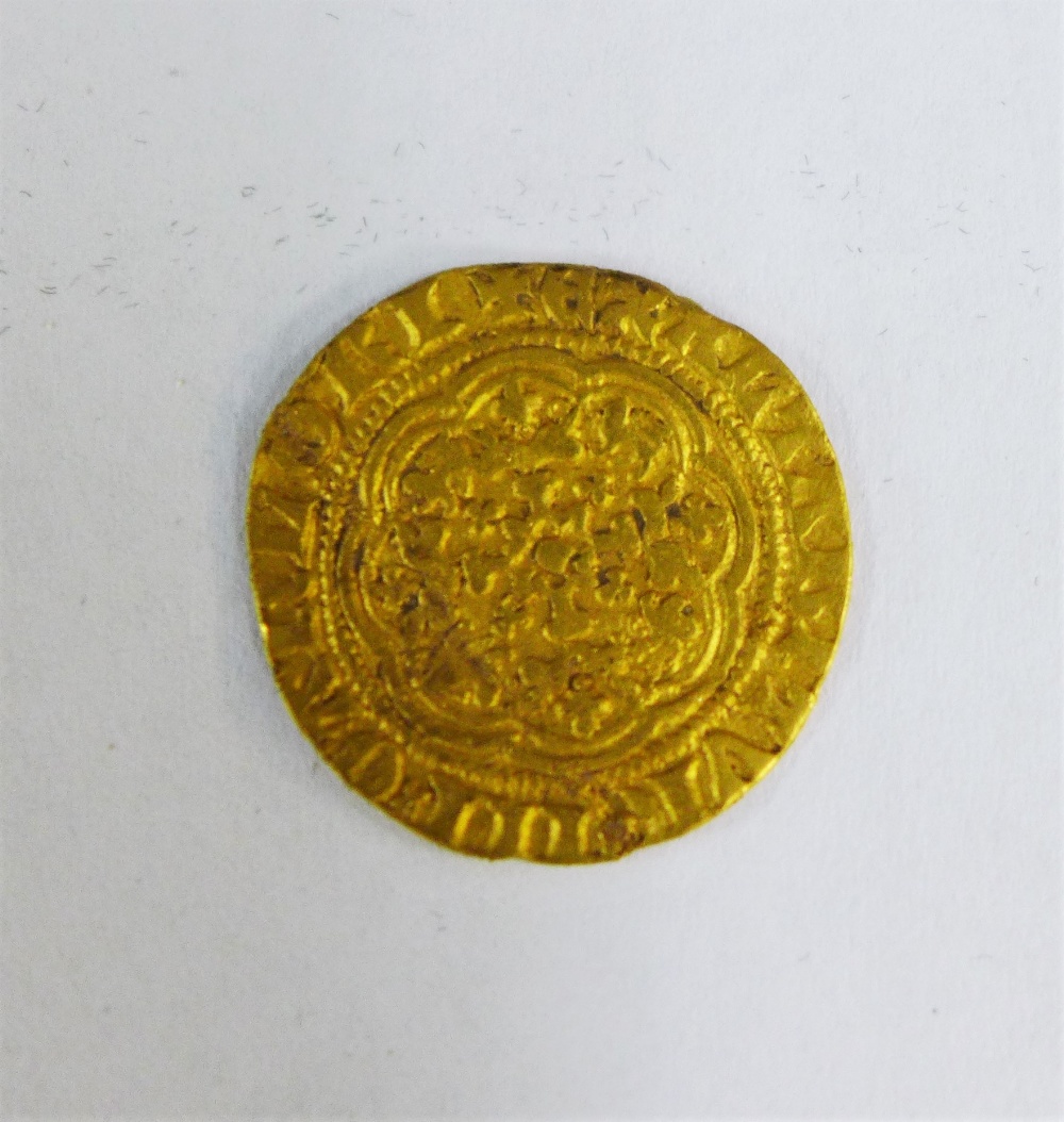 Edward III quarter noble gold coin