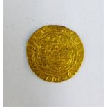 Edward III quarter noble gold coin