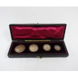 Victorian Maundy Money set, 1894, four coin set with original box