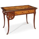 In the manner of Louis Majorelle (French, 1859-1926)A Single-Drawer Occasional Table, France,