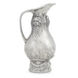 Kayserzinn (German, active 1862-1925)A Pewter Christening Jug, Cologne, Germany, circa 1898-