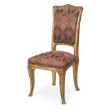 Louis Majorelle (French, 1859-1926)Side Chair, France, circa 1900 Carved and gilt wood,